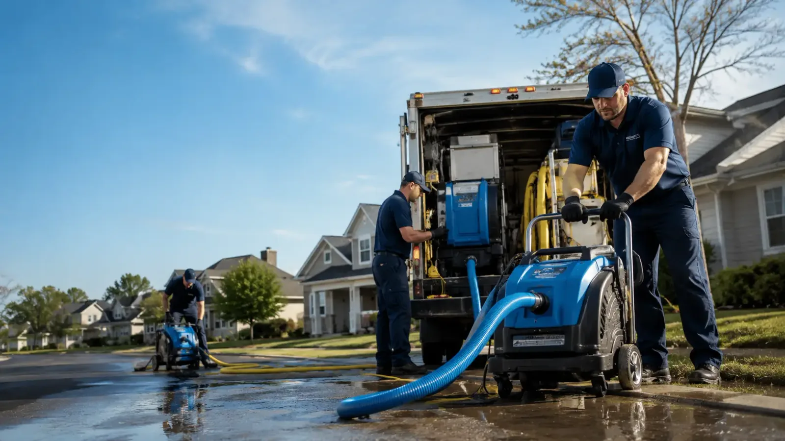 Flood Damage Cleanup in Hanover, WV